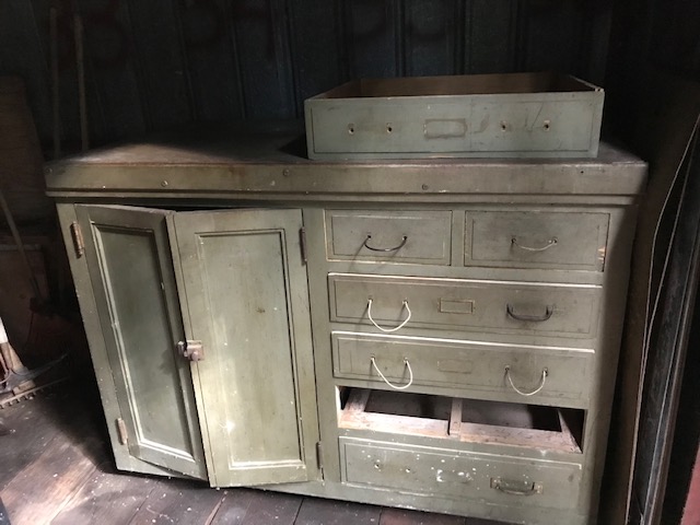 image of old cabinet