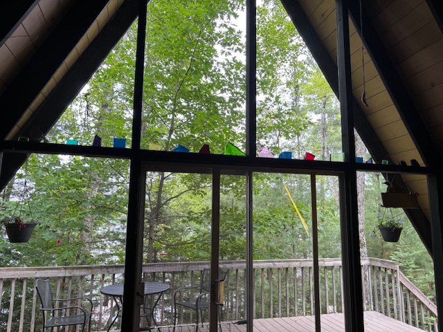 A-frame window